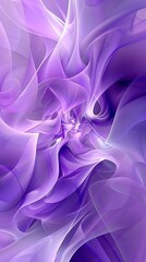Orchid purple abstract pattern with swirling shapes and soft transitions, offering a soothing and serene visual experience.