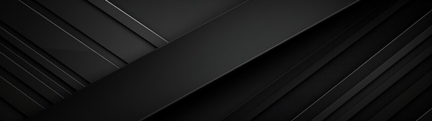 Abstract Black Geometric Shapes with Textured Background