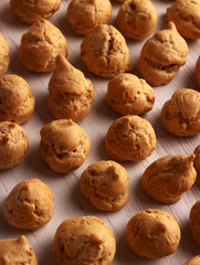 sus kering snack choux pastry indonesian traditional puff homemade dessert eclairs cookie sugar fat