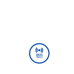 A network Wi-fi line icon