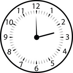 digital  clock icon  Vector illustration..Time and Clock icons.