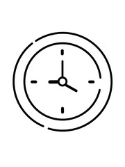 Clock Icon Vector 