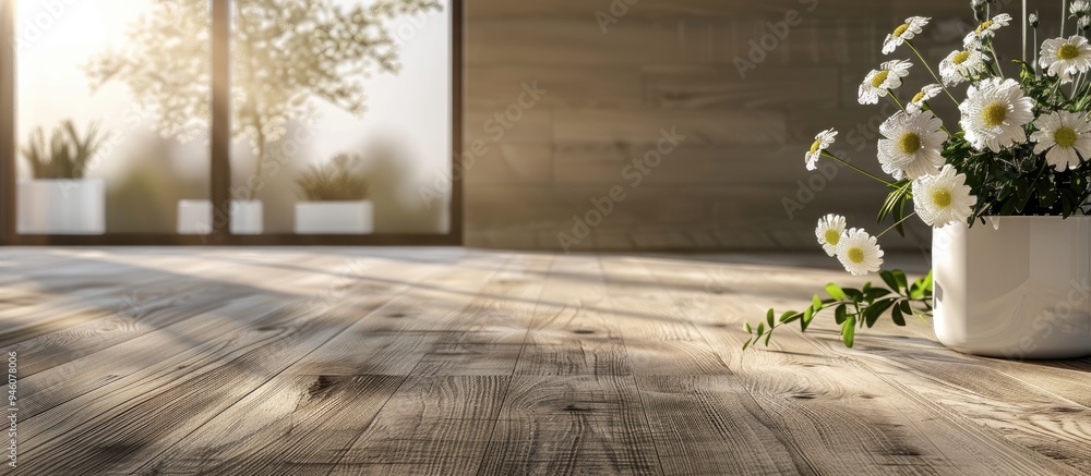 Poster wood grain for interior use. copy space image. place for adding text and design
