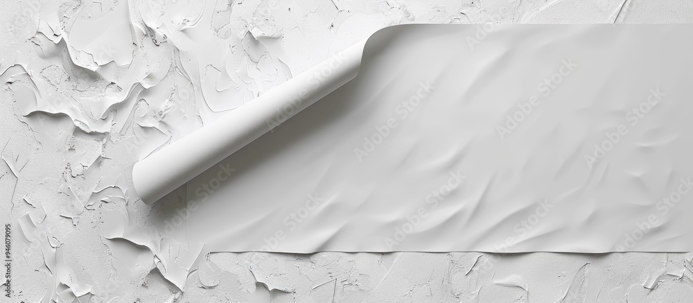 Poster design for paper. copy space image. place for adding text and design