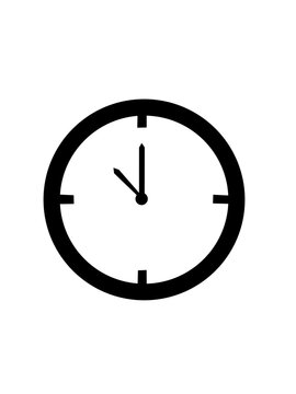 Clock Icon Vector 