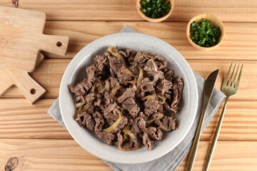 comida, carne, camarão, frango, torta