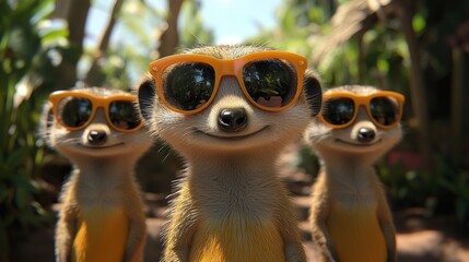 Cool Meerkat Trio.