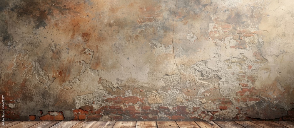 Poster aged textured wall backdrop. copy space image. place for adding text and design