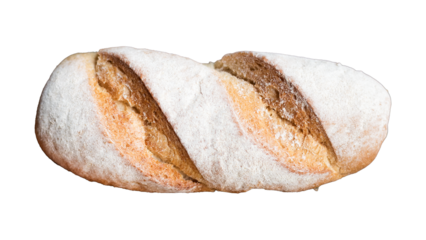 Baguette png food sticker, transparent background