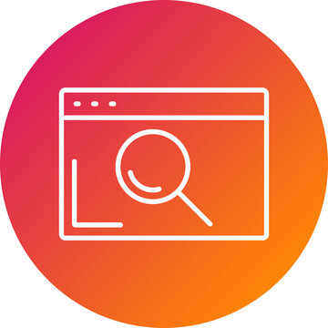 Browser Vector Icon
