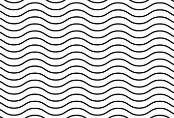 Wave Lines Pattern Abstract Background. Vector Illustration. Technology Banner. Wallpaper. Minimal