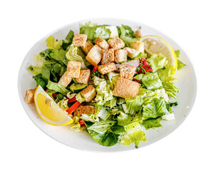 Salad png, tasty healthy food in transparent background