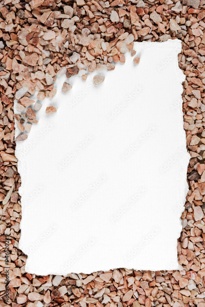 Poster white name card design element