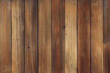 Fototapeta premium Close-up of wooden surface with rich dark brown hue, grainy texture, and intricate details. Wood background with light gray color, contrasting with dark brown and enhancing its prominence.