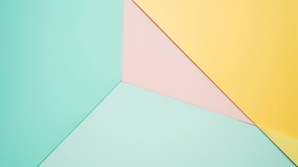 Stunning Pink Minimalistic Geometric Background: A Modern and Elegant Visual Delight. Showcasing the Beauty of Clean Lines and Soft Colors.
