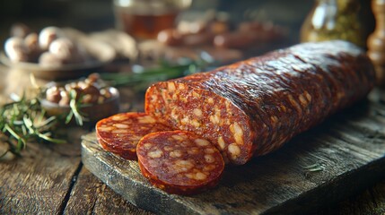 Spicy Salami Slices.