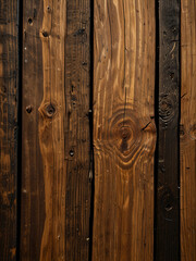 Obraz premium a detailed texture of dark natural wood
