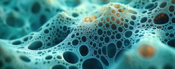 Abstract Aqua Patterns Intertwining, Forming a Complex Visual Tapestry A Mesmerizing Digital Art Creation