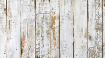 Flat lay of wooden planks with a faded whitewash finish, ideal for a soft, coastal theme