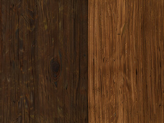 Naklejka premium a detailed texture of dark natural wood