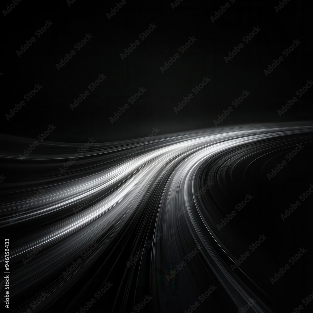 Poster create speed lines that converge towards a focal point