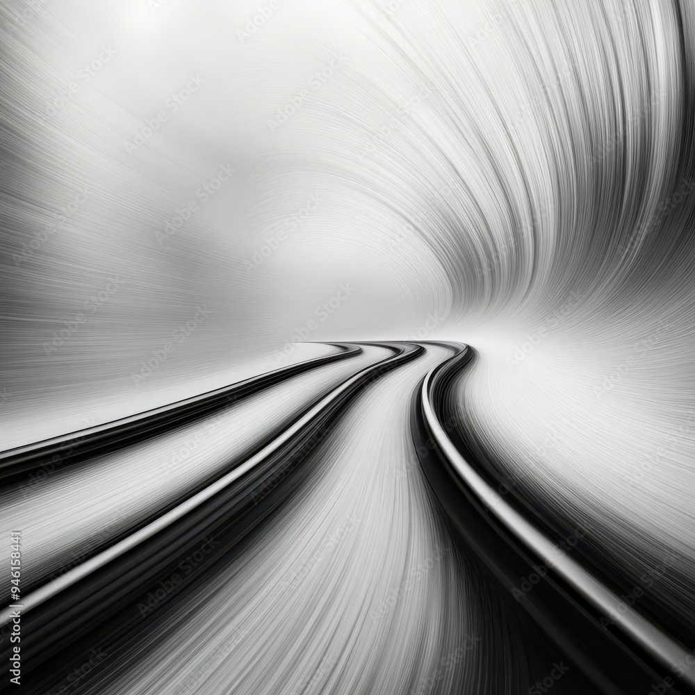 Aufkleber create speed lines that converge towards a focal point