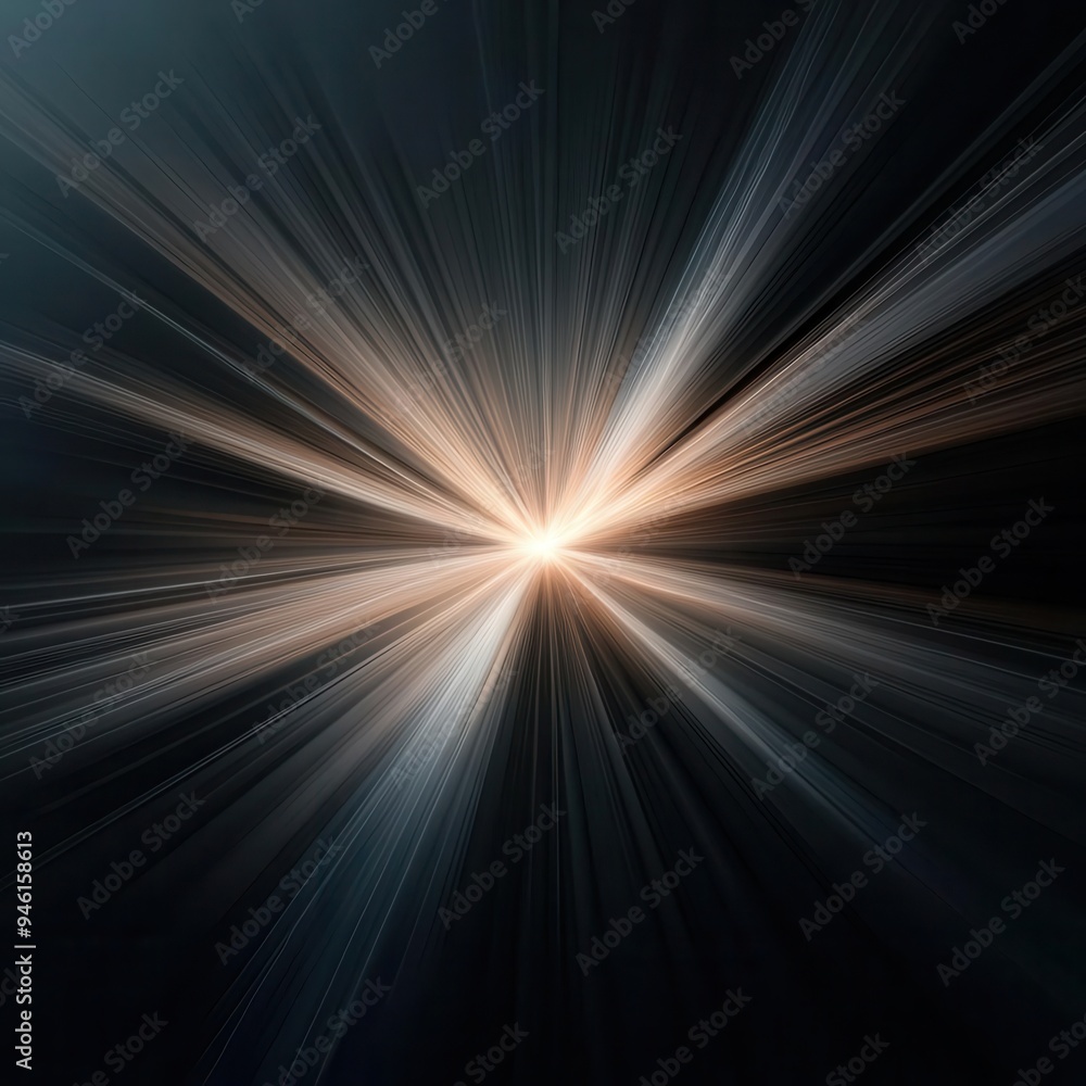 Poster create speed lines that radiate from a point of energy release