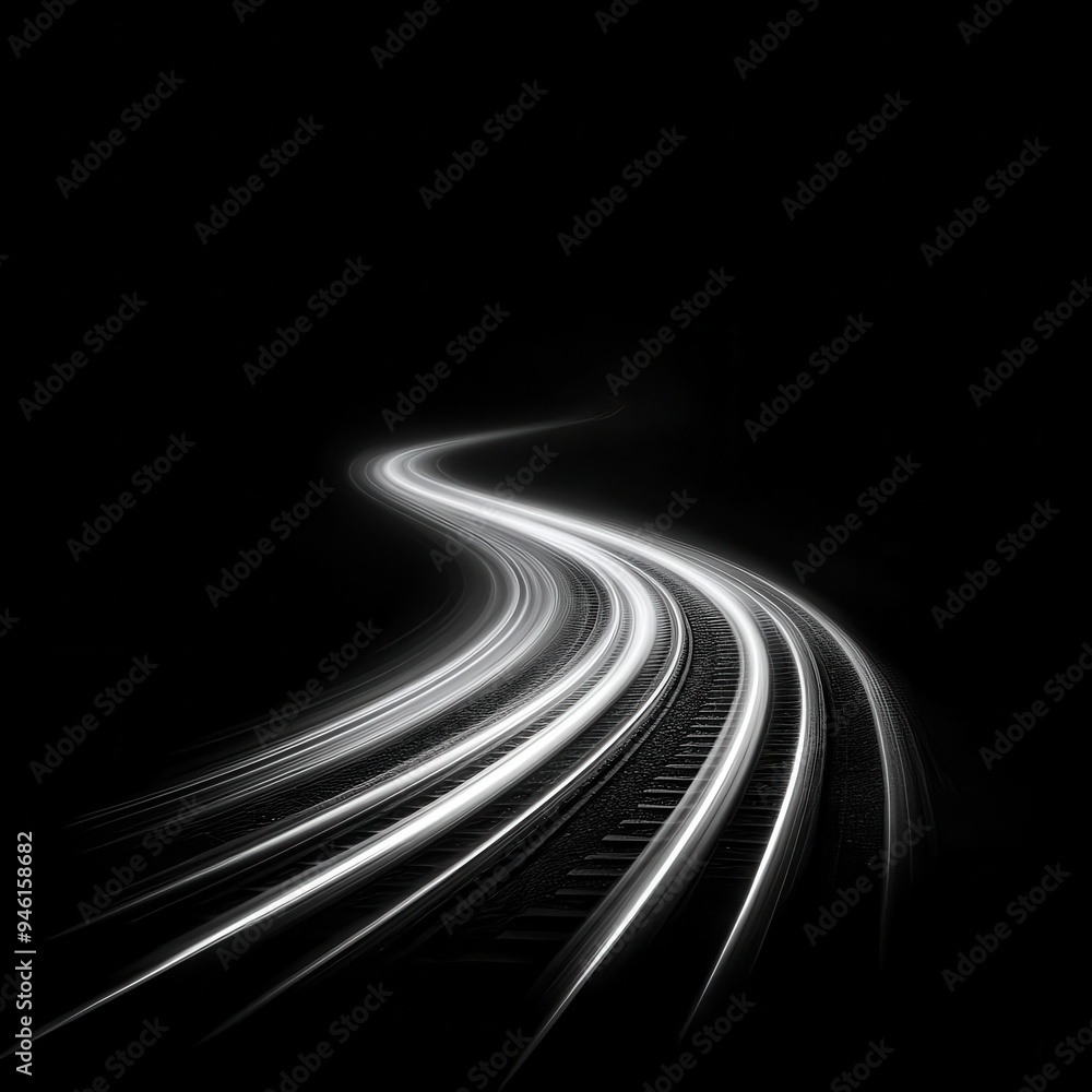 Poster create speed lines to show the rapid approach of an object