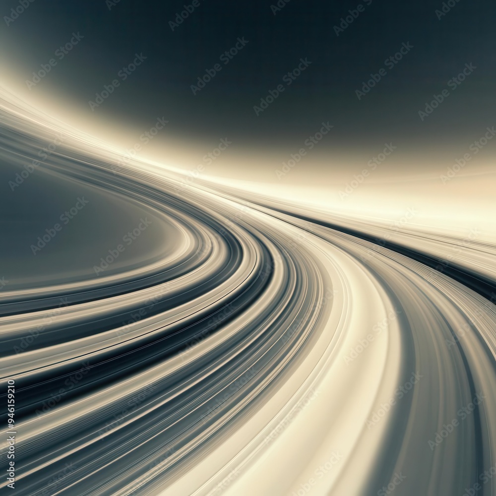 Poster generate diagonal speed lines to enhance the sense of speed