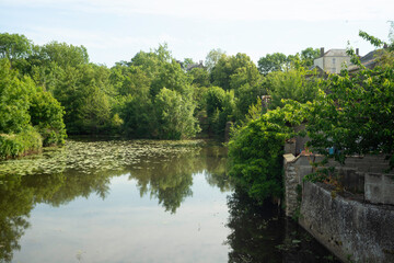 Rivière La Vonne, Sanxay, Vienne, 86, Region Nouvelle Aquitaine, France