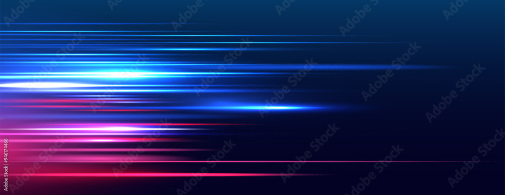 Poster high speed line movement design. hi-tech. abstract technology background. vector illustration.