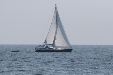 Sailing on Presquile Bay Ontario