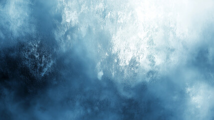 Obraz premium Abstract blue and white smoky background with copy space