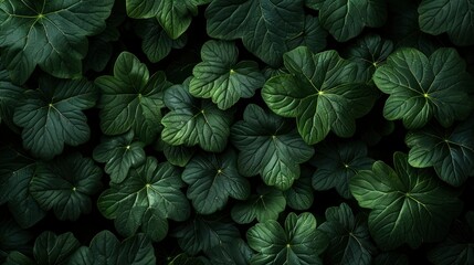Fototapeta premium Lush Green Foliage Background