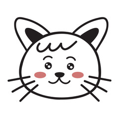 Kawaii Cat Doodle