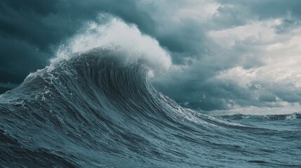 Ocean waves: Depict the market as an ocean, with gentle waves turning into towering tsunamis to show increasing volatility
