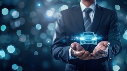 The holographic car display