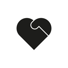 The handshake icon. A simple flat vector illustration on a white background