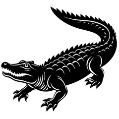 Fototapeta premium Animals silhouette vector image