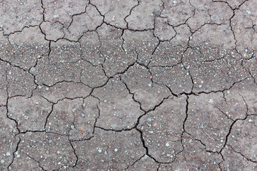 cracked earth dry ground backdrop. Brown clay texture background.