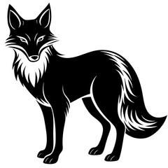 Fototapeta premium Animals silhouette vector image