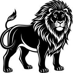 Fototapeta premium Animals silhouette vector image