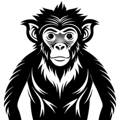 Obraz premium Animals silhouette vector image