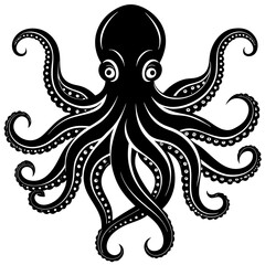 Fototapeta premium Animals silhouette vector image