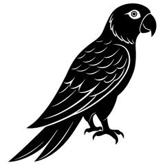 Obraz premium Animals silhouette vector image