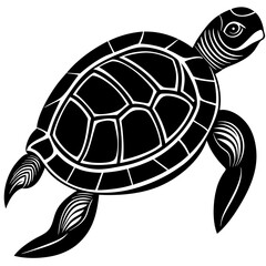 Animals silhouette vector image