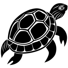 Animals silhouette vector image