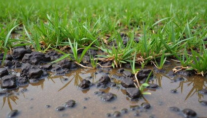  Resilience of nature  Life sprouts amidst the stones
