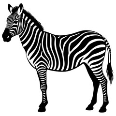 Animals silhouette vector image