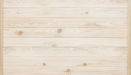 Naklejka premium Cream white wood texture wall background. Board wooden plywood pine paint light nature for seamless pattern bright on wallpaper. 
